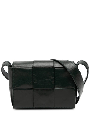 Bottega Veneta Pre-Owned 2012-2026 Candy Nappa Intrecciato Cassette crossbody bag - Black