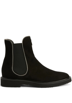 Giuseppe Zanotti Jaky suede Chelsea boots - Black