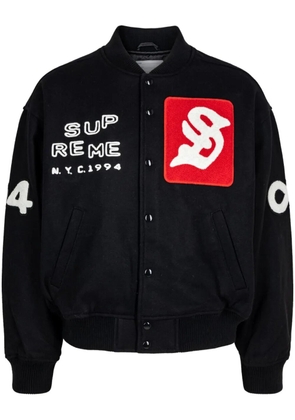 Supreme Tourist varsity 'Black' jacket