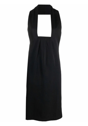 Comme Des Garçons Pre-Owned 1989 halterneck pinafore skirt - Black