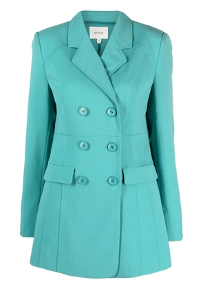 Gestuz CaisaGZ double-breasted blazer - Green