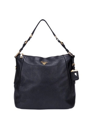 Prada Pre-Owned Daino leather shoulder bag - Black