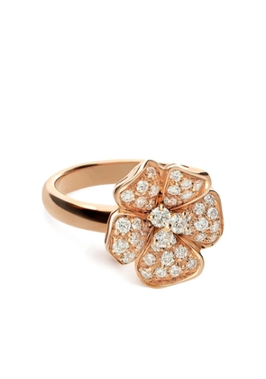 LEO PIZZO 18kt rose gold Flora diamond ring - Pink
