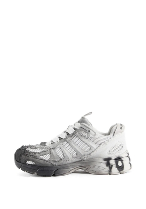 44 LABEL GROUP Dragger distressed sneakers - Grey