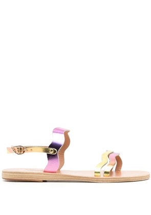 Ancient Greek Sandals Chania Tropical Sunset sandals - Metallic