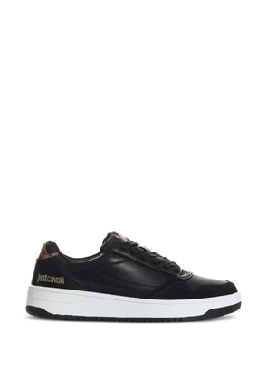 Just Cavalli logo-detail sneakers - Black