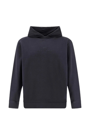 Paul & Shark logo-detail hoodie - Blue