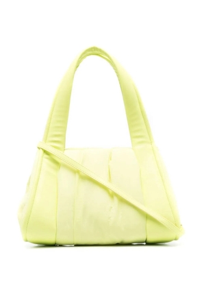 Themoirè padded-panel tote bag - Yellow