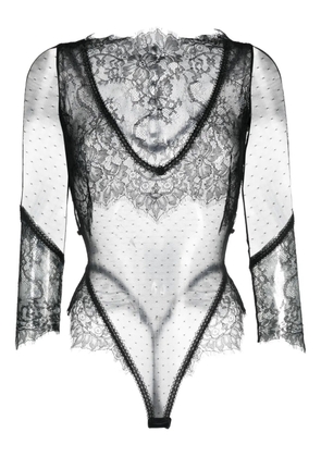 Maison Close Inspiration Divine lace body - Black