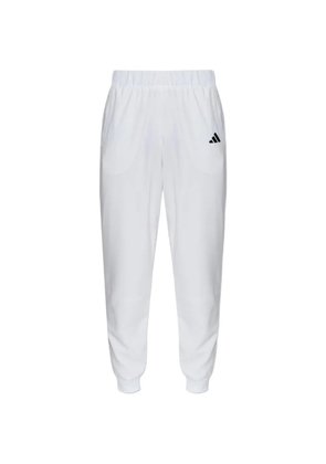 adidas logo track pants - White