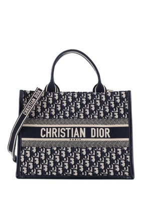 Christian Dior Pre-Owned Book with Strap Oblique Canvas Medium tote bag - Blue