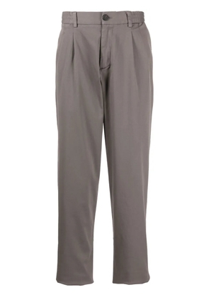 Cruciani straight-leg pleated trousers - Brown
