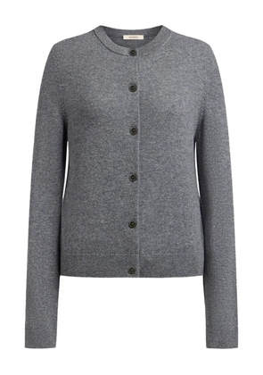 12 STOREEZ crew-neck cardigan - Grey