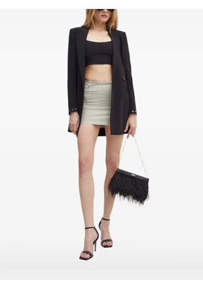 Patrizia Pepe square-neck top - Black