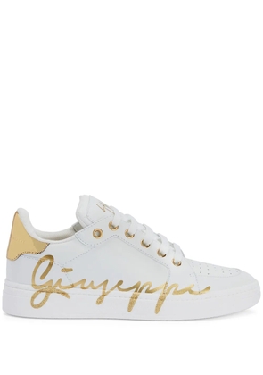 Giuseppe Zanotti GZ94 logo-print sneakers - White