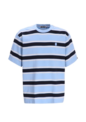A BATHING APE® striped T-shirt - Blue