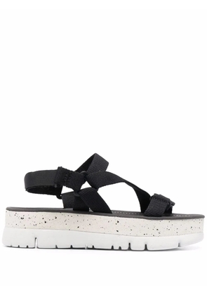 Camper Oruga Up platform sandals - Black