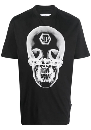Philipp Plein skull print T-shirt - Black
