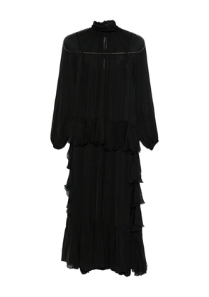 DIXIE ruffled dress - Black