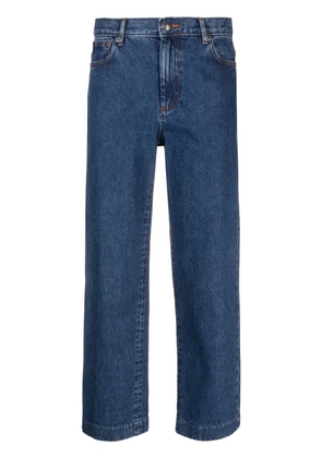 A.P.C. cropped straight-leg jeans - Blue