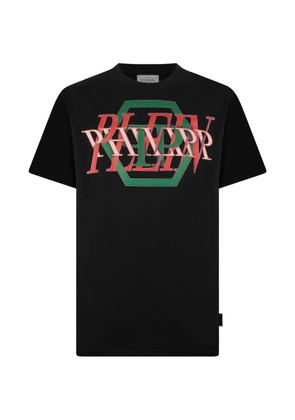 Philipp Plein crew-neck logo T-shirt - Black