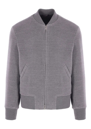 Lardini wool bomber jacket - Grey