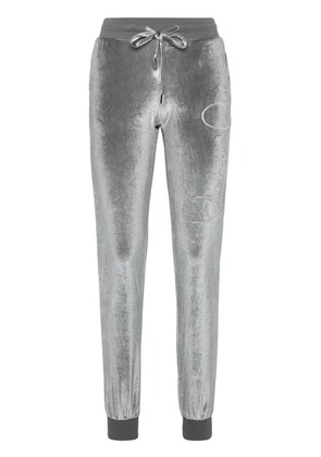 Philipp Plein Crystal Signature trousers - Grey