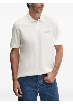 HUGO logo polo-shirt - Neutrals