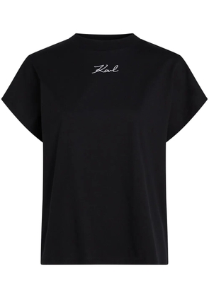 Karl Lagerfeld Signature T-shirt - Black