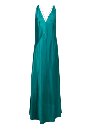 Lethicia Bronstein Lethicia satin gown - Green