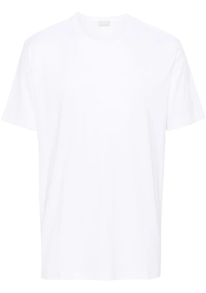 Hanro crew-neck cotton T-shirt - White