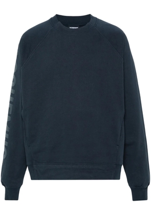 Jacquemus Le Sweatshirt Typo logo-print top - Blue