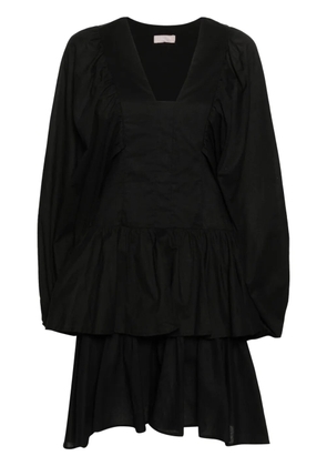 LIU JO cotton mini dress - Black