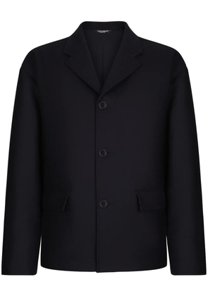 Dolce & Gabbana peak-lapels single-breasted blazer - Black