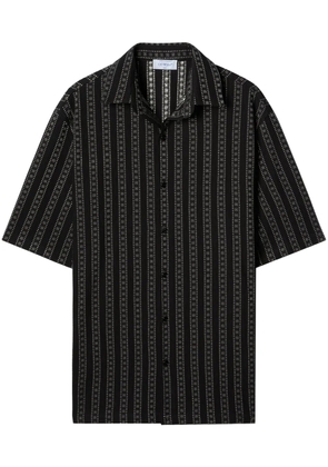 Off-White Arrows striped shirt - Black