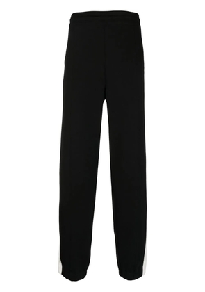 Dunhill contarsting side-stripe detail trousers - Black