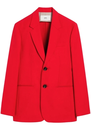 AMI Paris single-breasted blazer - Red