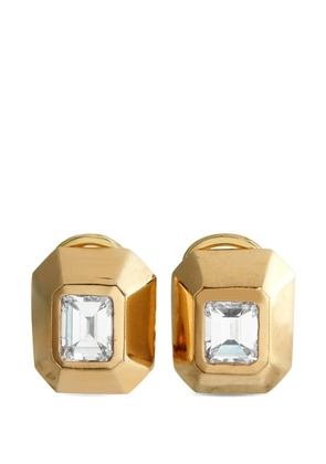 LB Exclusive diamond clip-on earrings - Gold