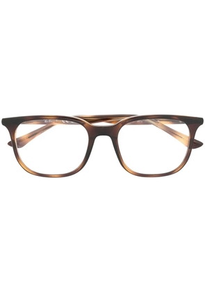 Ray-Ban tortoiseshell-effect square-frame glasses - Brown