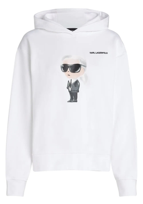 Karl Lagerfeld Ikon hoodie - White