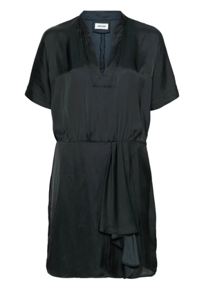 Zadig&Voltaire Raito satin mini dress - Black