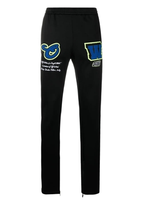 Off-White Diag-stripe track pants - Black