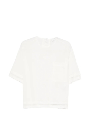 Tela short-sleeve top - Neutrals