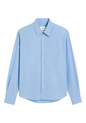 AMI Paris Ami de Coeur cotton shirt - Blue