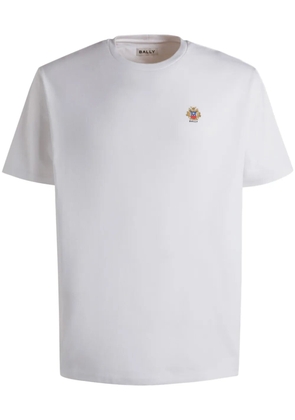Bally logo-embroidered T-shirt - White