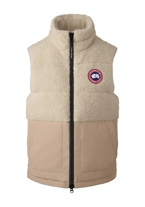Canada Goose quilted fleece gilet - Neutrals