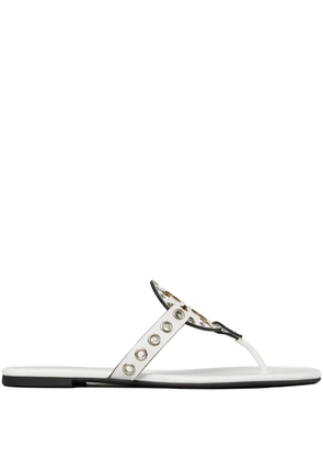 Tory Burch Miller flip-flops - White