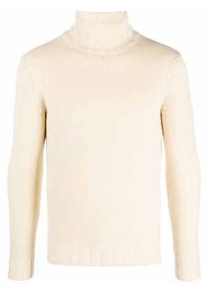 Dell'oglio knitted wool jumper - White
