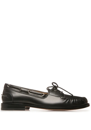 Bally Rimion leather boat loafers - Black