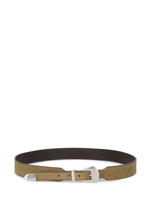 Fortela perforated detailing belt - Brown